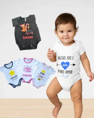MAMELUCOS PARA BEBE PERSONALIZADOS